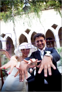 Serena e Tony sposi